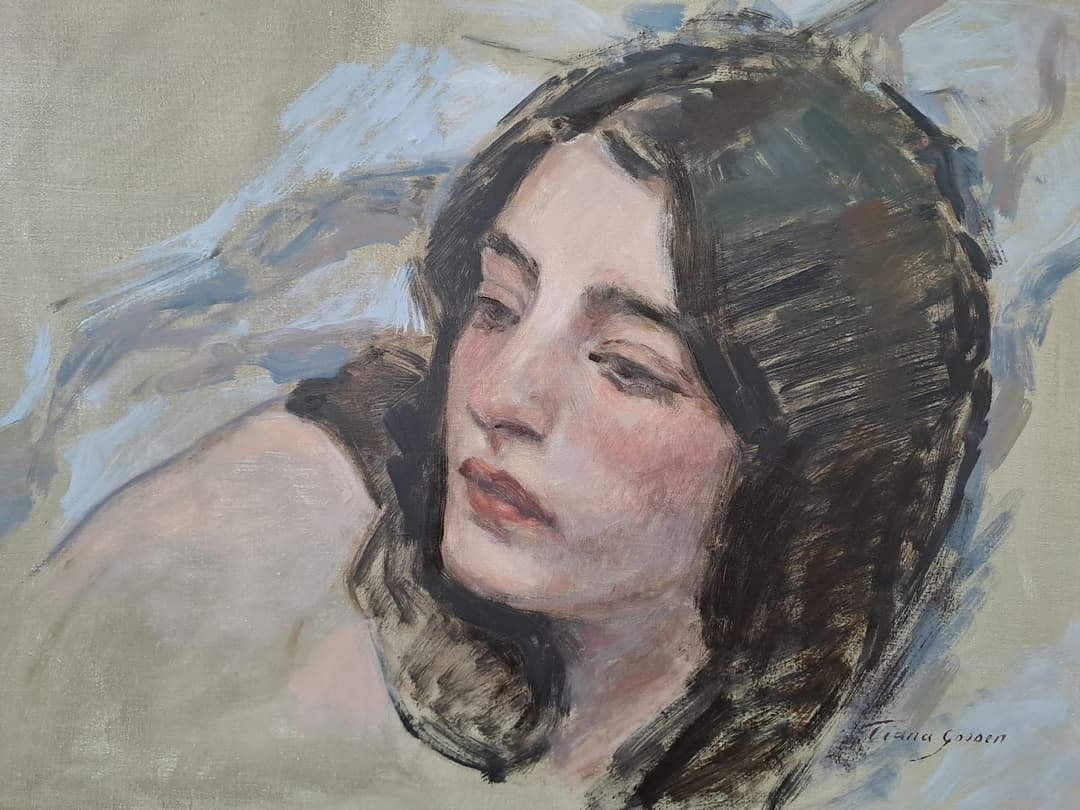 Sun kissed, oil on canvas, 2025