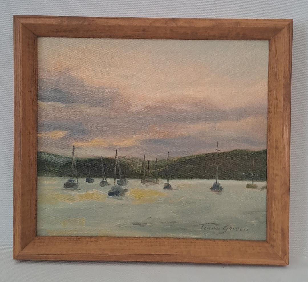 Thesen Island, oil on canvas, 2022