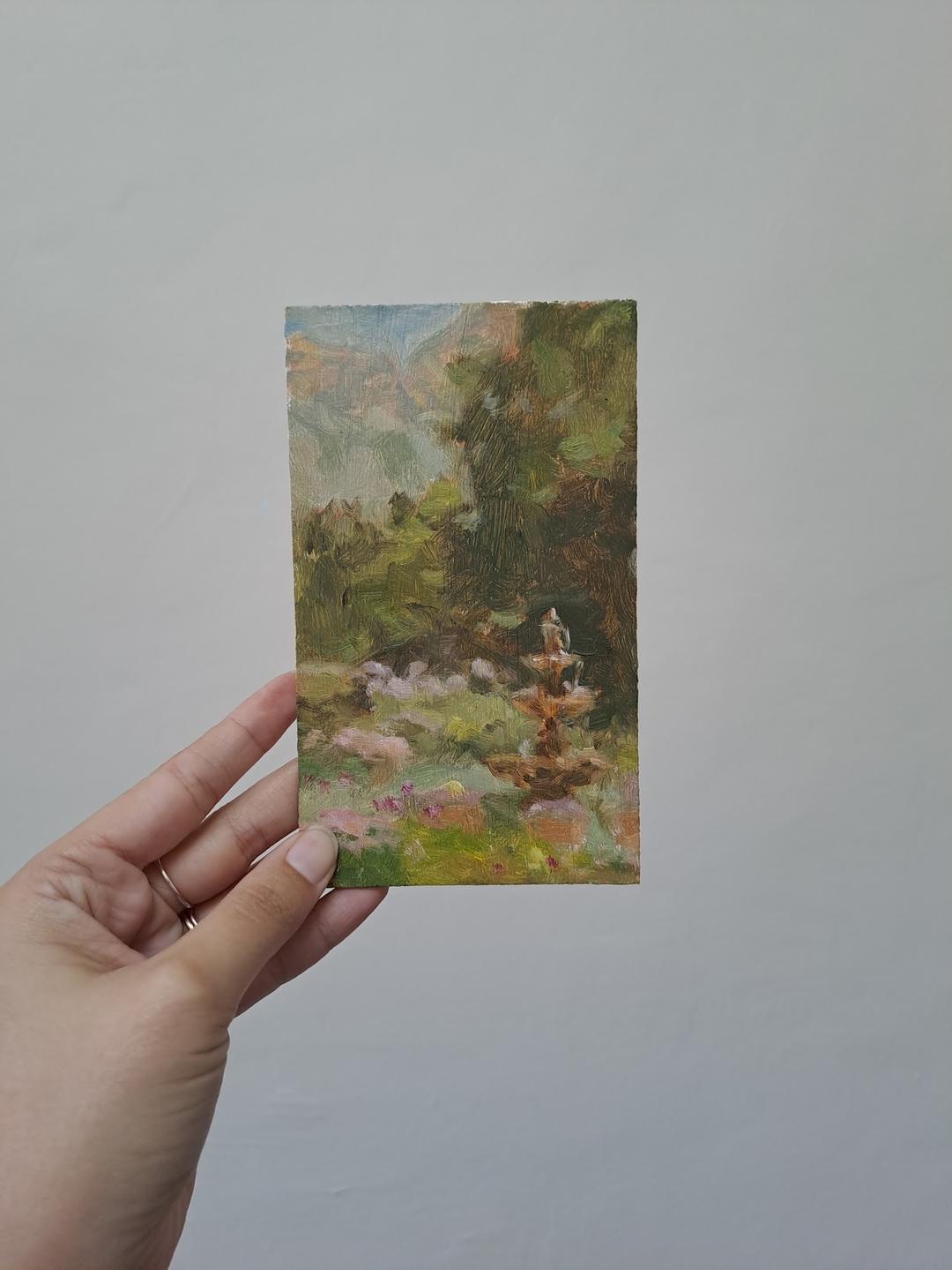 Vergelegen, oil on board, 2024