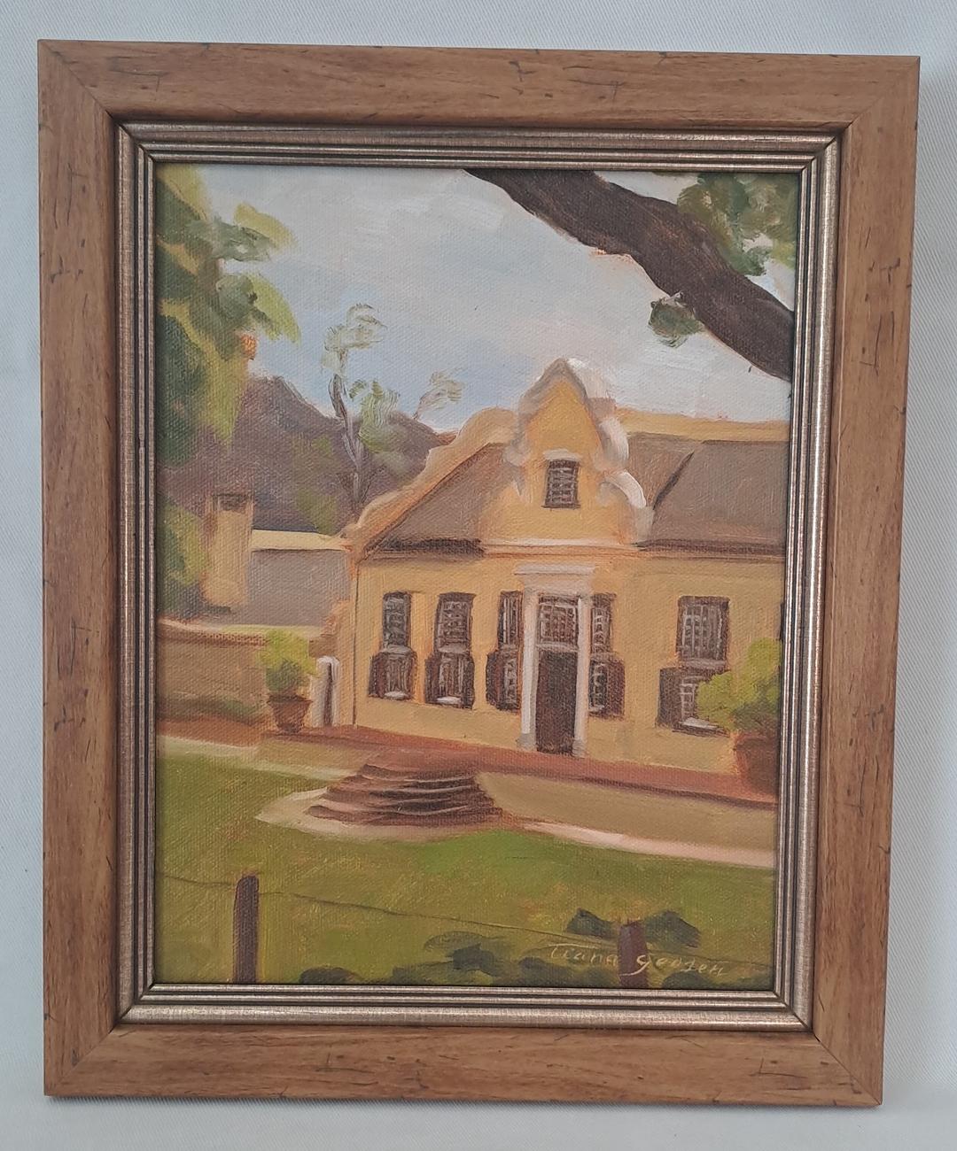 Vergelegen, oil on canvas, 2022